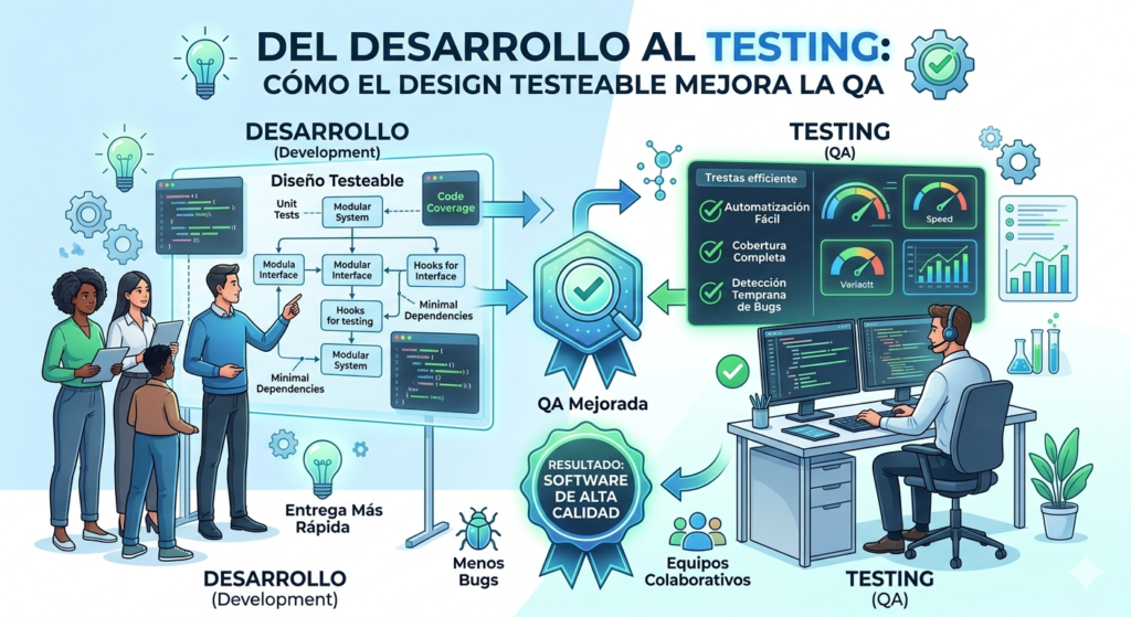 Del desarrollo al testing