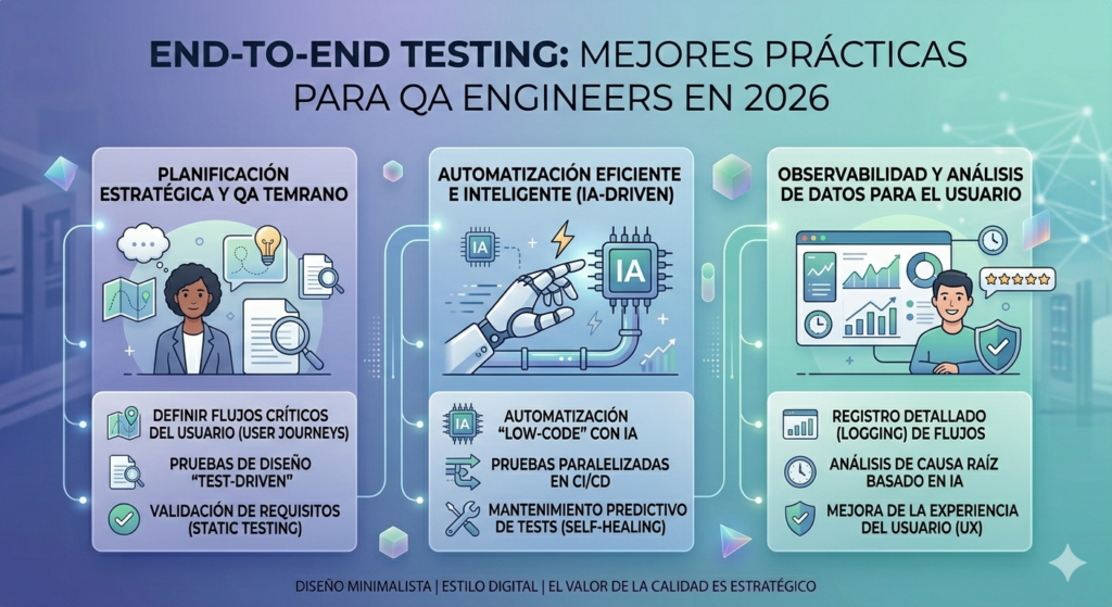 Mejores prácticas de End-to-end Testing