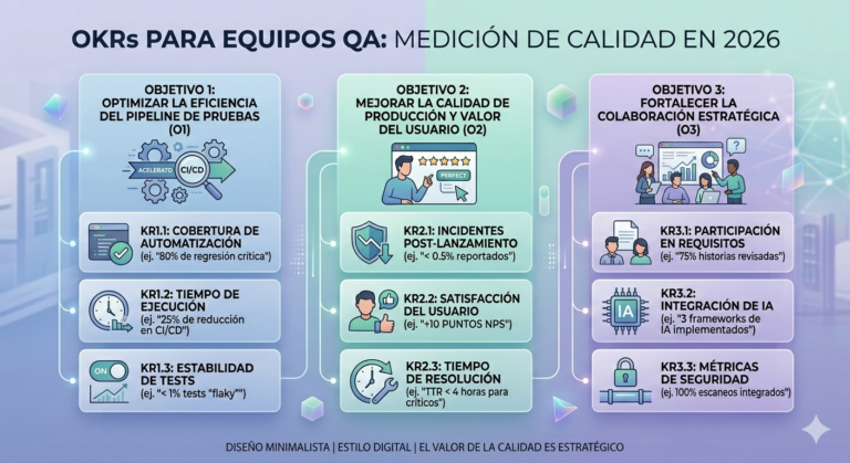 OKRs para equipos de QA