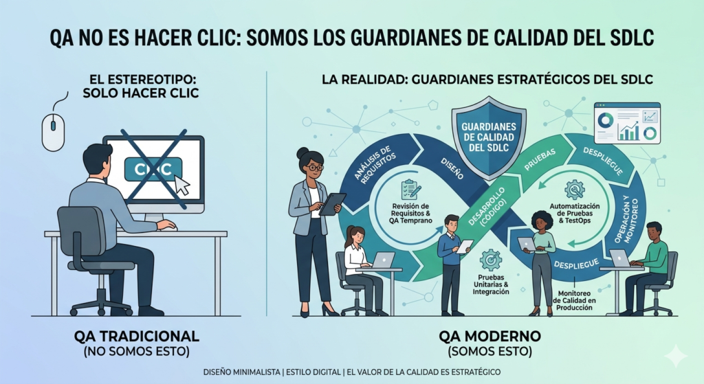 QA no es solo hacer clic